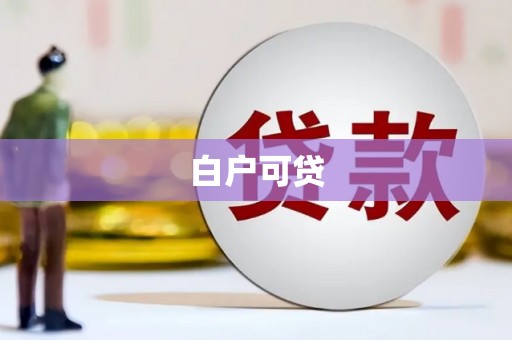 秦皇岛白户可贷