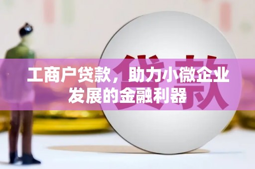 秦皇岛工商户贷款，助力小微企业发展的金融利器