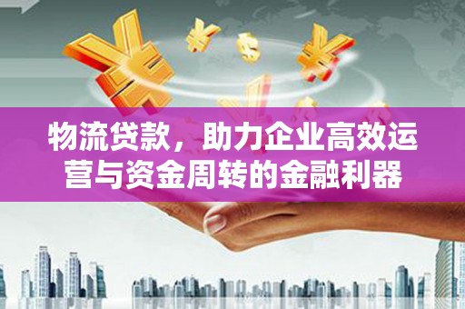 秦皇岛物流贷款，助力企业高效运营与资金周转的金融利器