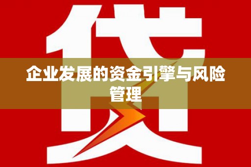 秦皇岛企业发展的资金引擎与风险管理