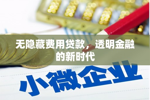 秦皇岛无隐藏费用贷款，透明金融的新时代