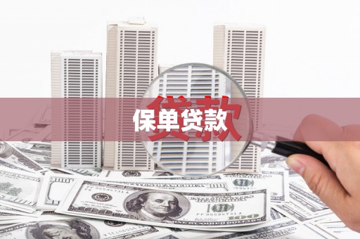秦皇岛保单贷款