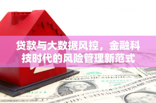 秦皇岛贷款与大数据风控，金融科技时代的风险管理新范式