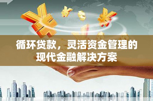 秦皇岛循环贷款，灵活资金管理的现代金融解决方案