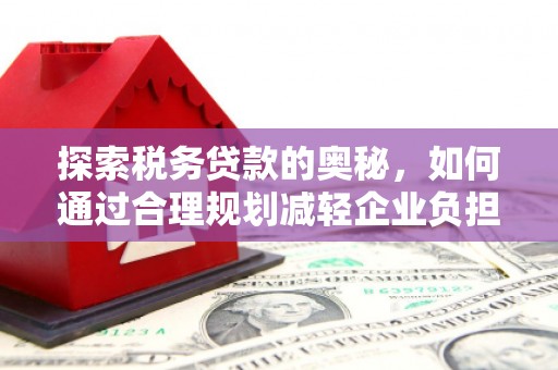 秦皇岛探索税务贷款的奥秘，如何通过合理规划减轻企业负担