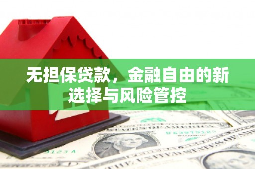 秦皇岛无担保贷款，金融自由的新选择与风险管控