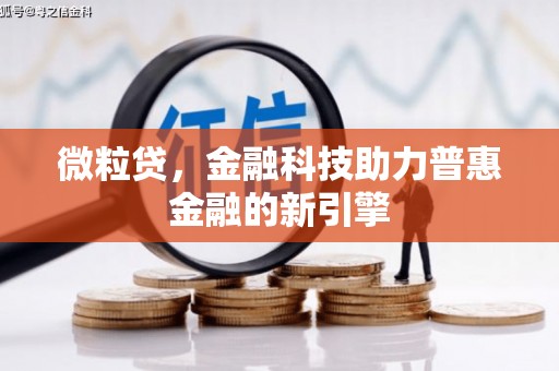秦皇岛微粒贷，金融科技助力普惠金融的新引擎