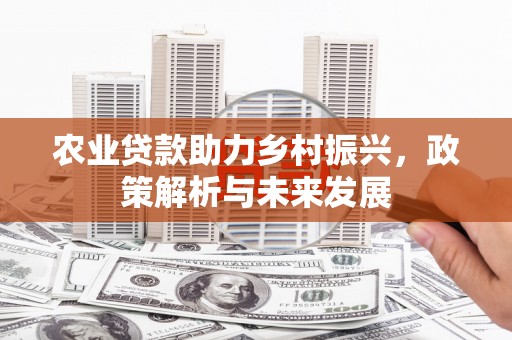 秦皇岛农业贷款助力乡村振兴，政策解析与未来发展