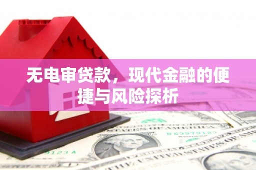 秦皇岛无电审贷款，现代金融的便捷与风险探析
