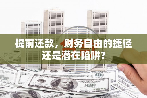 秦皇岛提前还款，财务自由的捷径还是潜在陷阱？