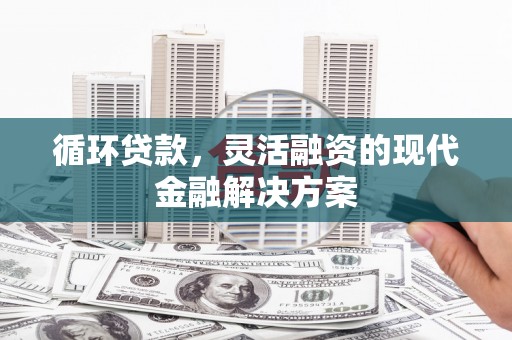 秦皇岛循环贷款，灵活融资的现代金融解决方案