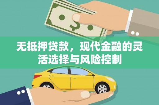秦皇岛无抵押贷款，现代金融的灵活选择与风险控制