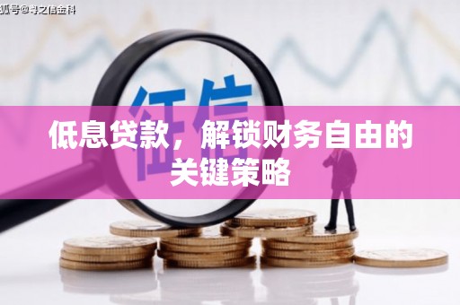 秦皇岛低息贷款，解锁财务自由的关键策略