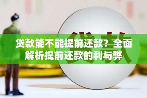 秦皇岛贷款能不能提前还款？全面解析提前还款的利与弊