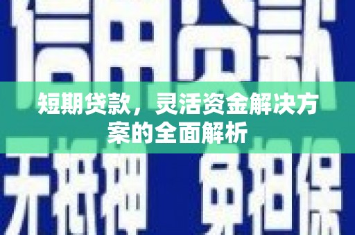 秦皇岛短期贷款，灵活资金解决方案的全面解析
