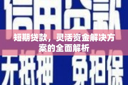 秦皇岛短期贷款，灵活资金解决方案的全面解析