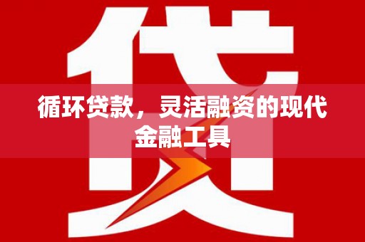 秦皇岛循环贷款，灵活融资的现代金融工具