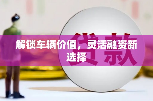 秦皇岛解锁车辆价值，灵活融资新选择