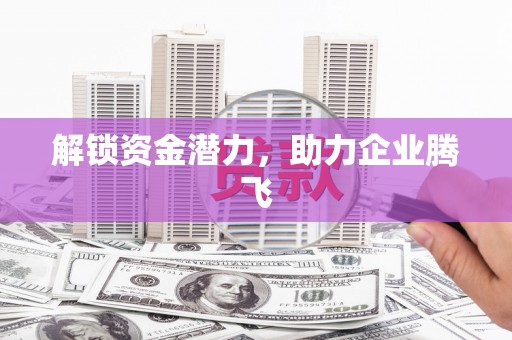 秦皇岛解锁资金潜力，助力企业腾飞