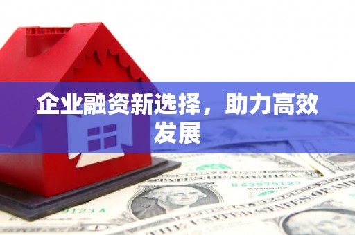 秦皇岛企业融资新选择，助力高效发展