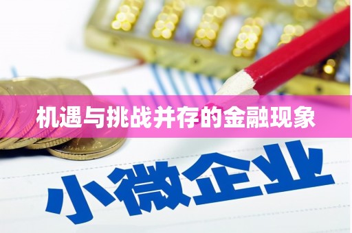秦皇岛机遇与挑战并存的金融现象